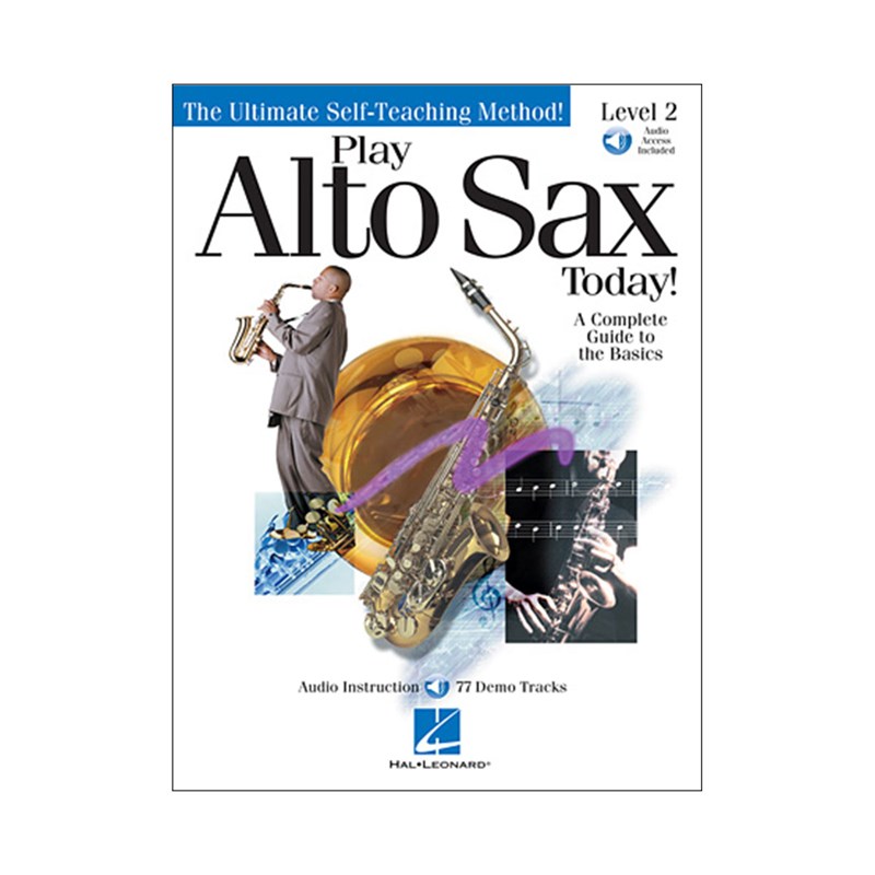 Hal Leonard HL00842050 Play Alto Sax Today! Level 2
